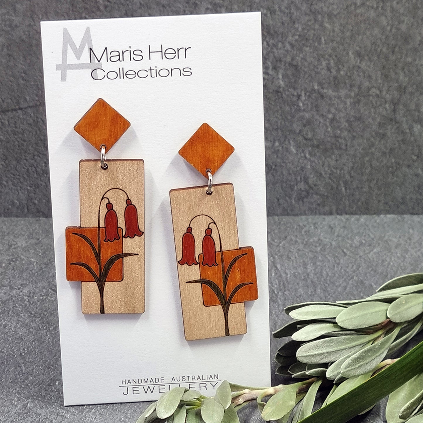 Botanicals Bell Flower Sky Blue