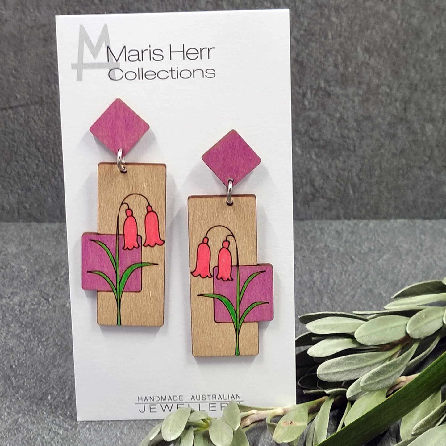 Botanicals Bell Flower Pewter