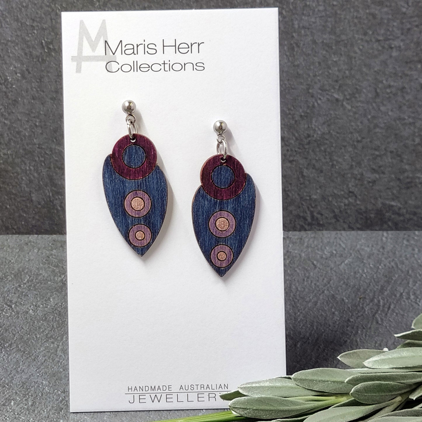 Scarab Earrings - Citron