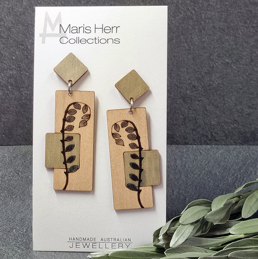 Botanicals Leaves - Pewter