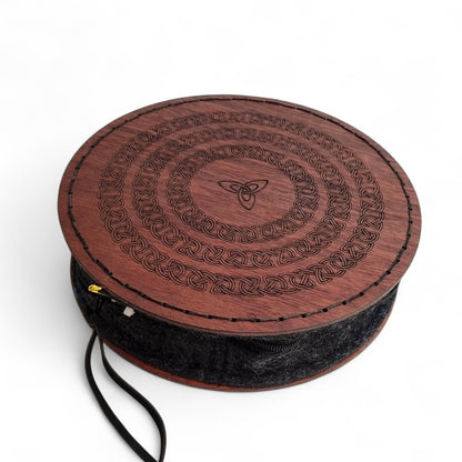 Celtic Rings Circular Knitting Needle Case