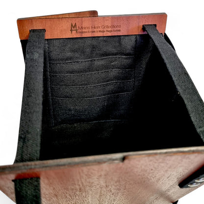 Jarrah - Portrait Cross Body Bag