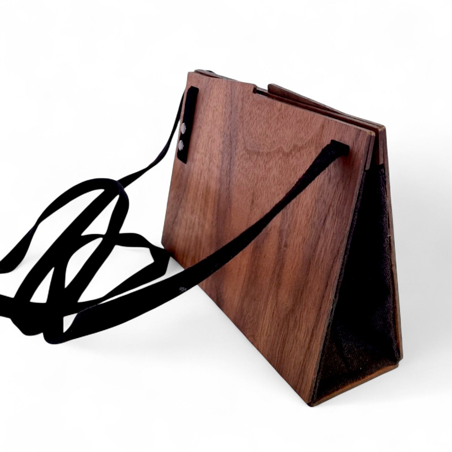 American Walnut - Landscape Cross Body Bag