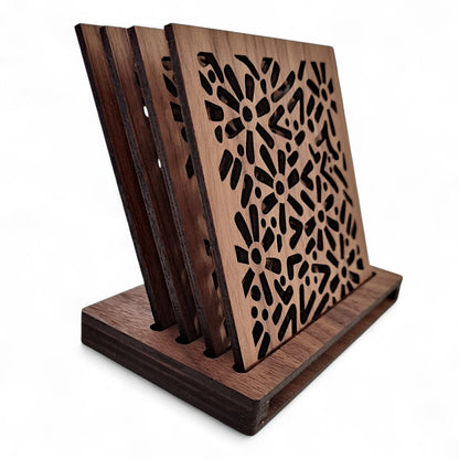 Daisy & Dots Coaster Set