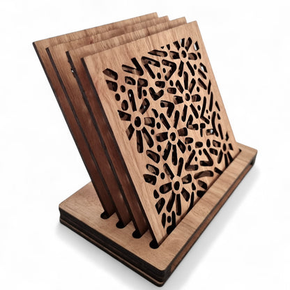 Daisy & Dots Coaster Set