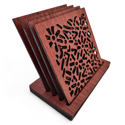 Daisy & Dots Coaster Set