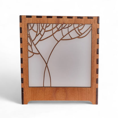 Art Deco Tree - Cube Light