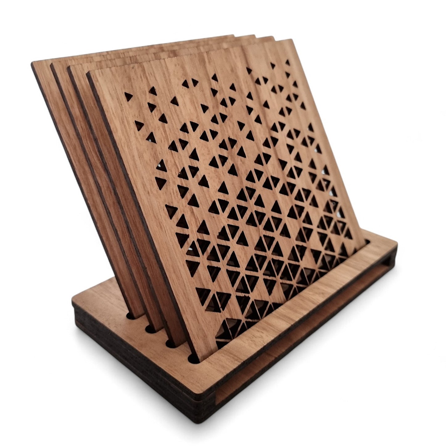 Falling Triangles Coaster Set