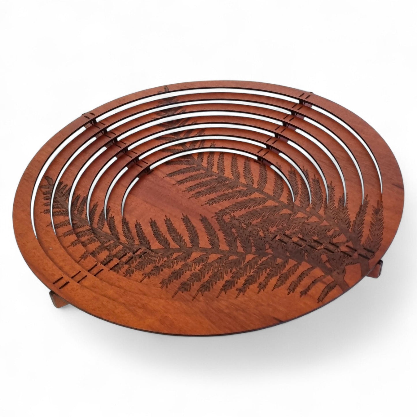 Round Fern Bowl