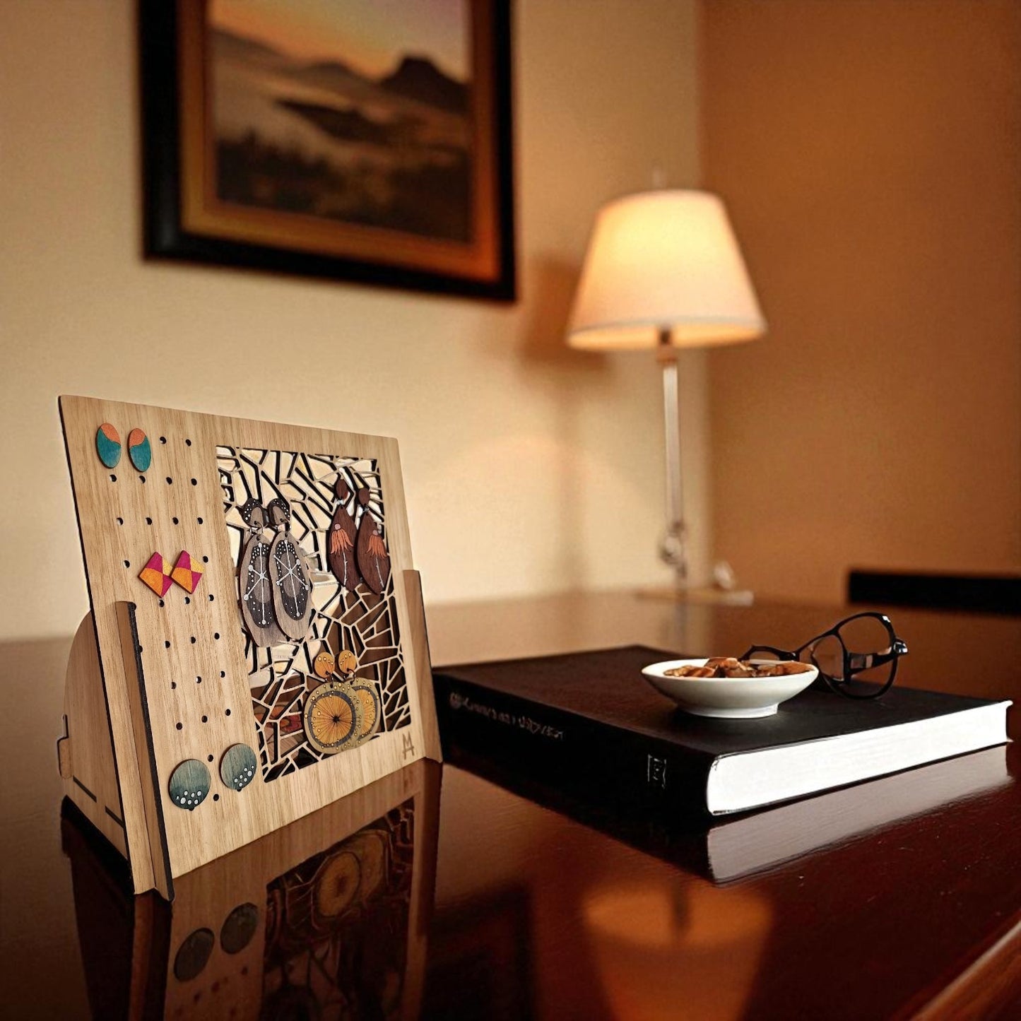 Frame Earring Stand - Geometric