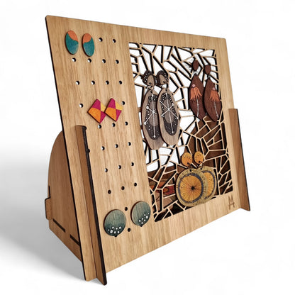 Frame Earring Stand - Geometric