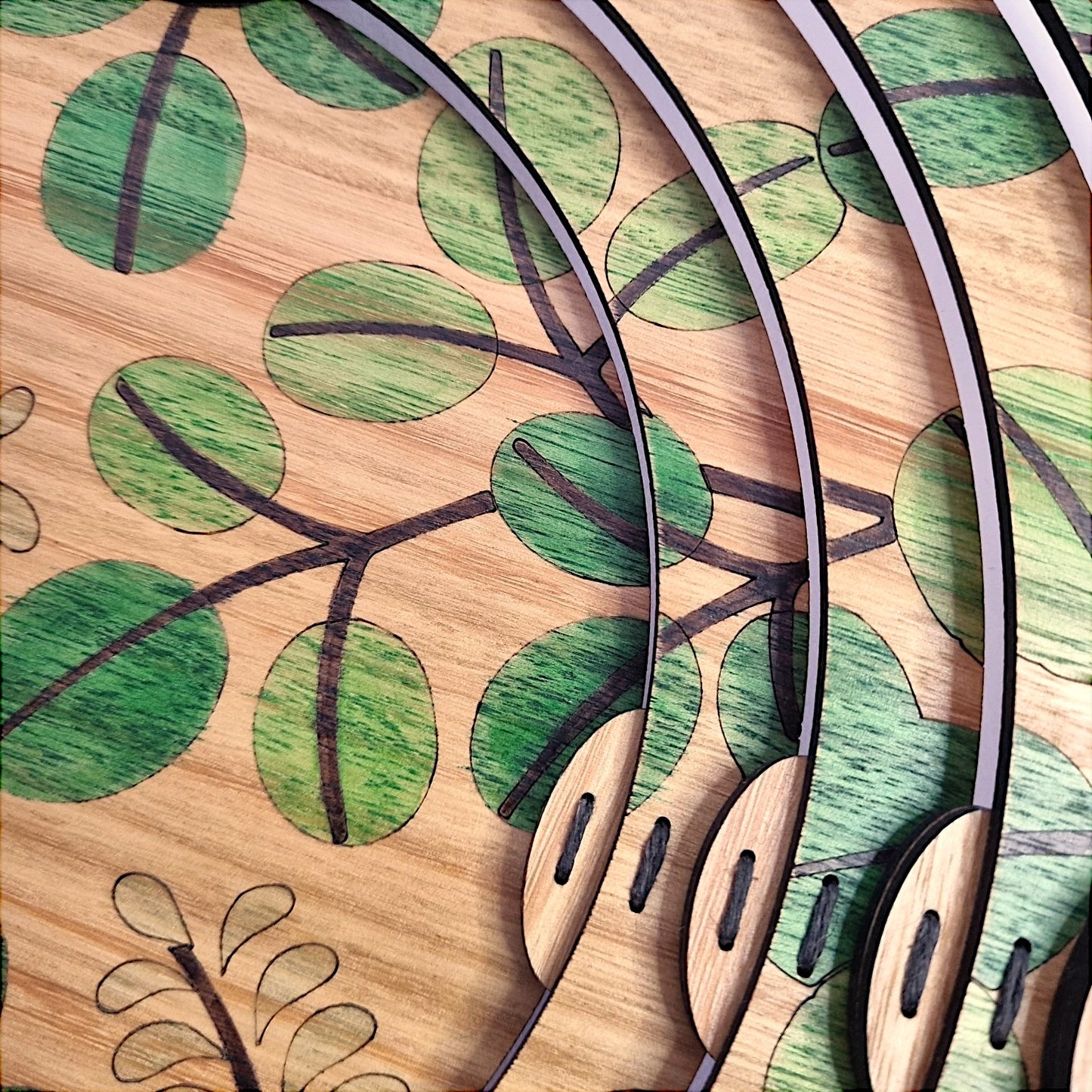 Round Penny Leaf Bowl