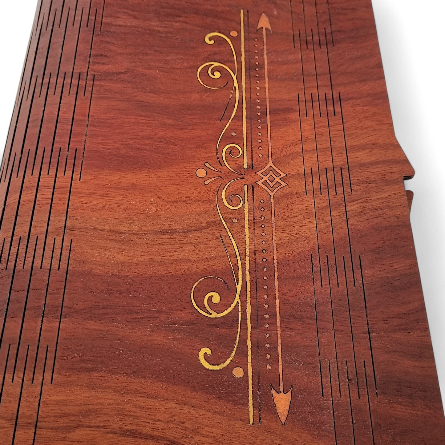 Clutch Bag - Jarrah Hand Painted