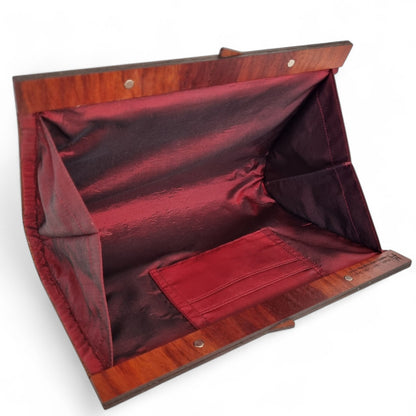 Clutch Bag - Jarrah Hand Painted