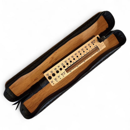 Straight Knitting Needle Case - Floral