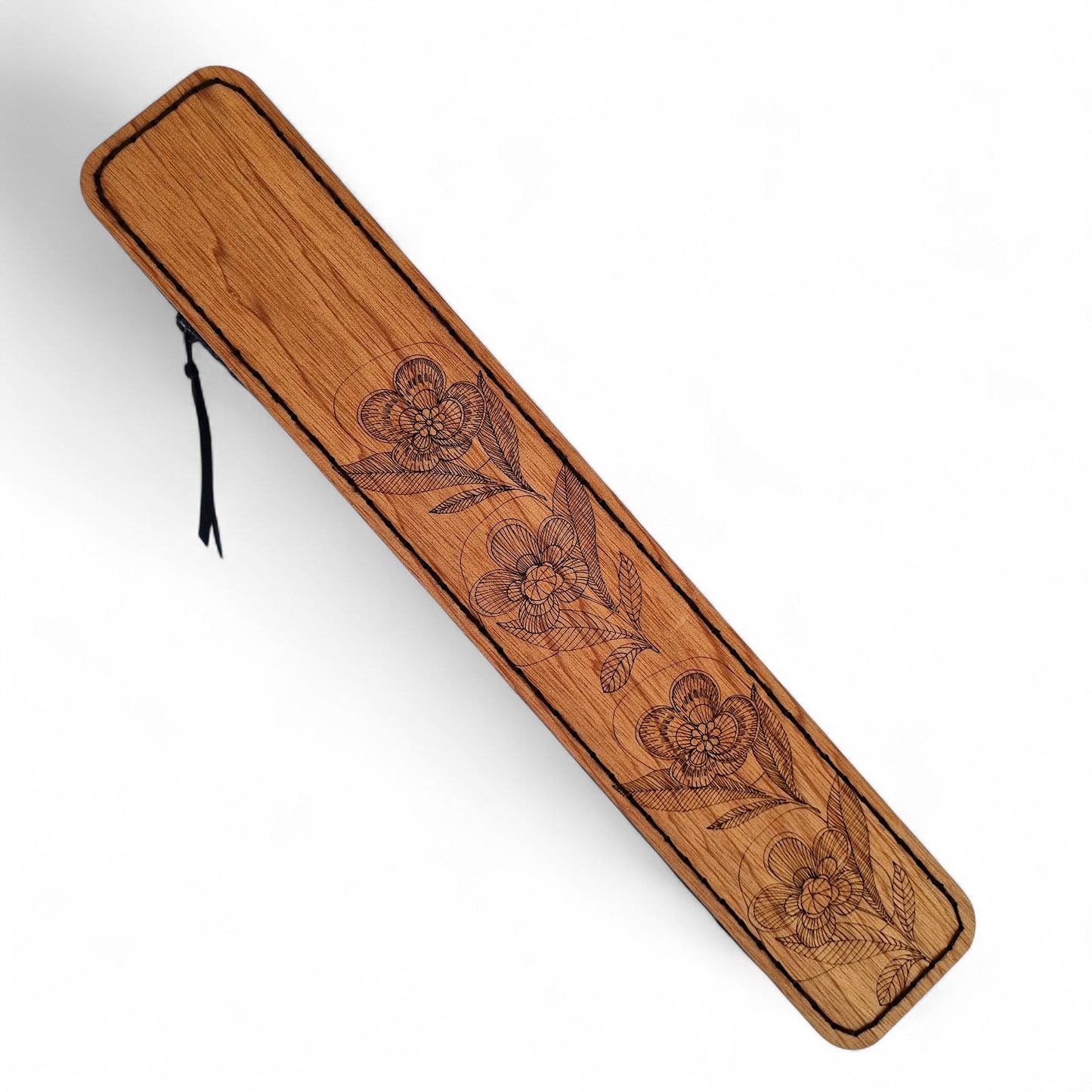 Straight Knitting Needle Case - Floral