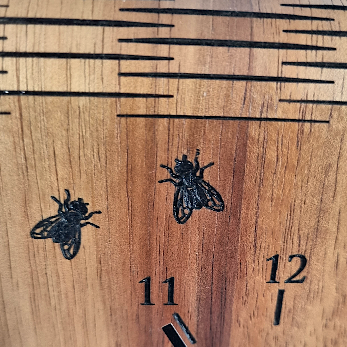Time Flies Desk Clock
