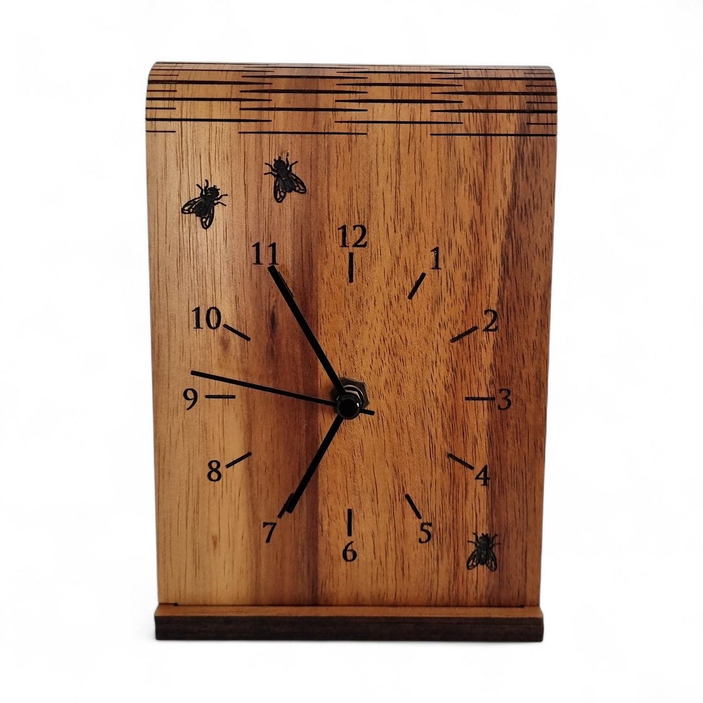 Time Flies Desk Clock