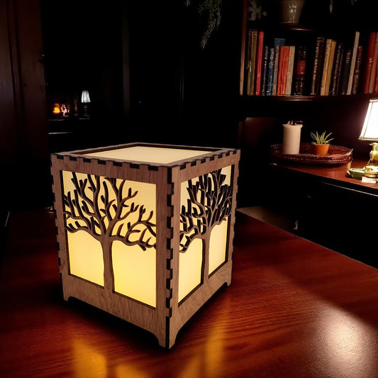 Winter Tree - Cube Light
